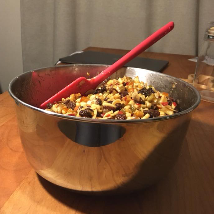 シュトーレン 具の仕込み