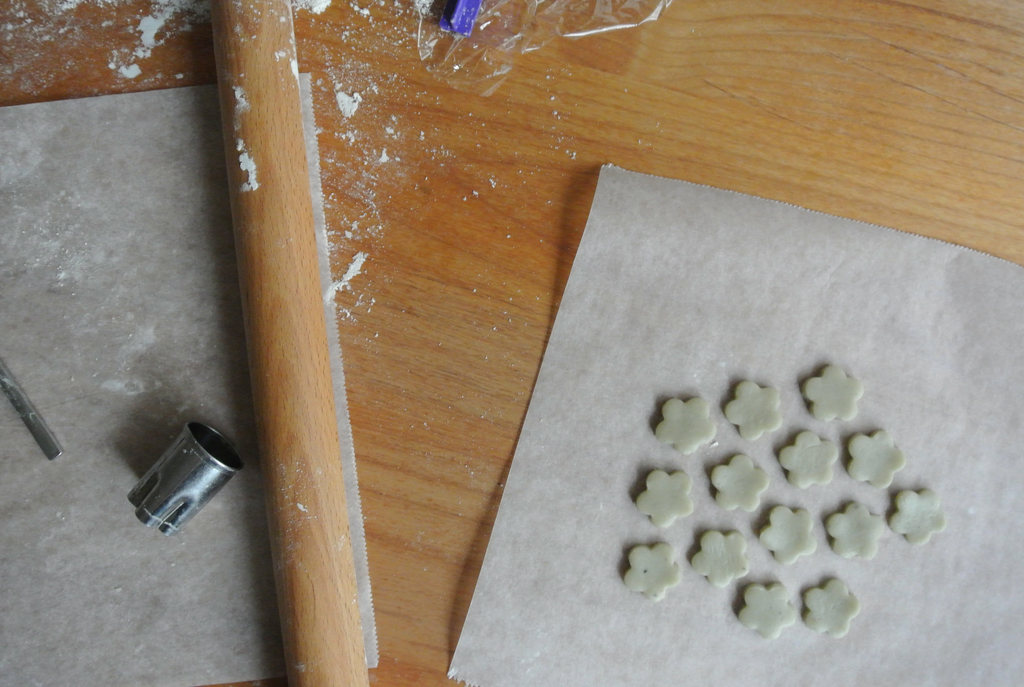 ピカンテクッキー生地