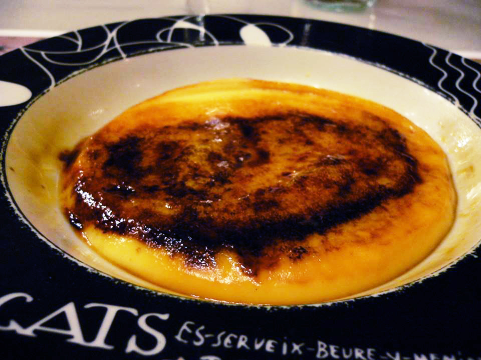 スペイン バルセロナの4GATSで食べたカタラーナ