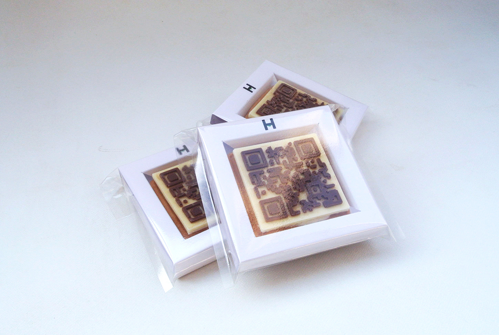 QRコードチョコ&クッキーパッケージ