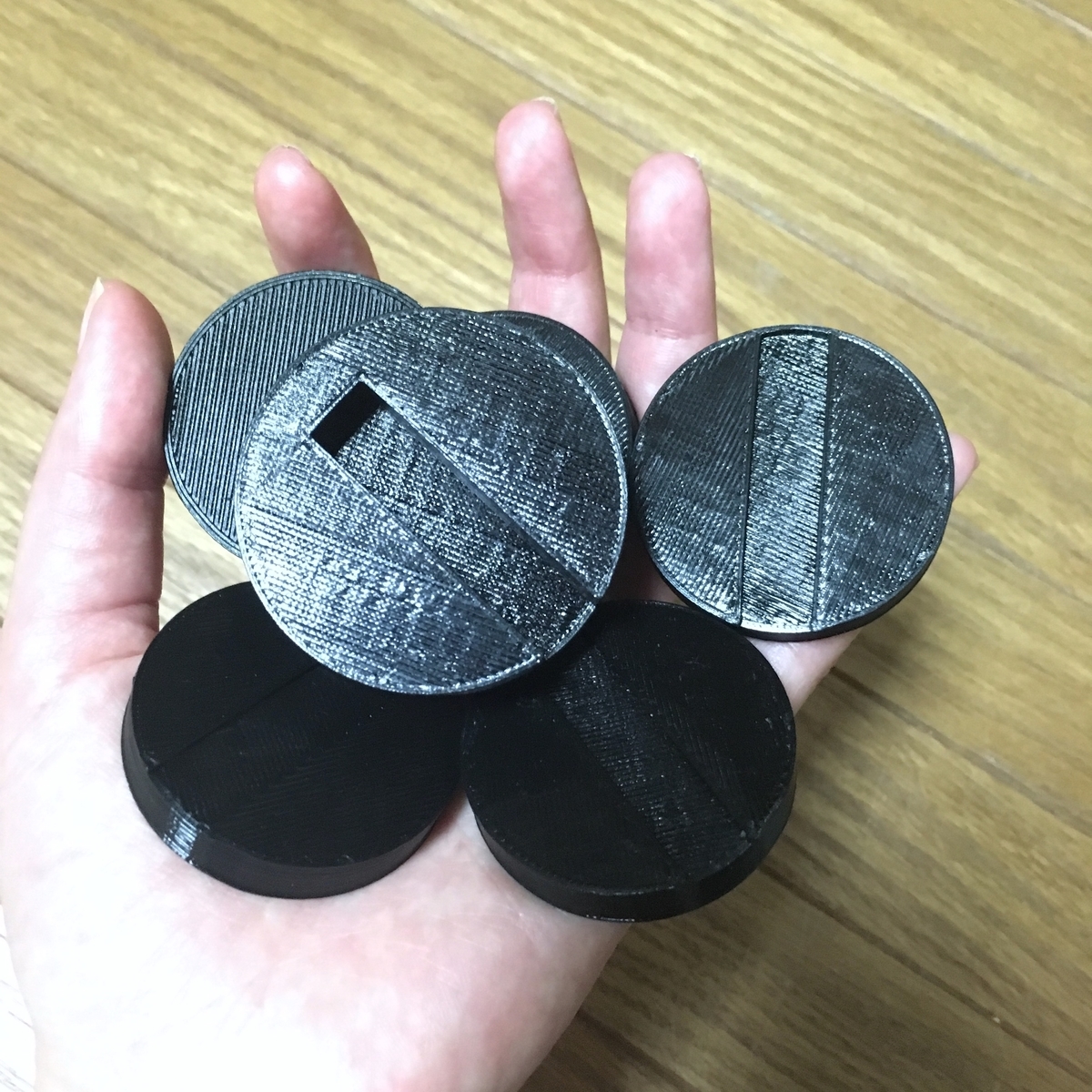 柄杓の支え部分も微妙にサイズが合わずやり直しを繰り返す