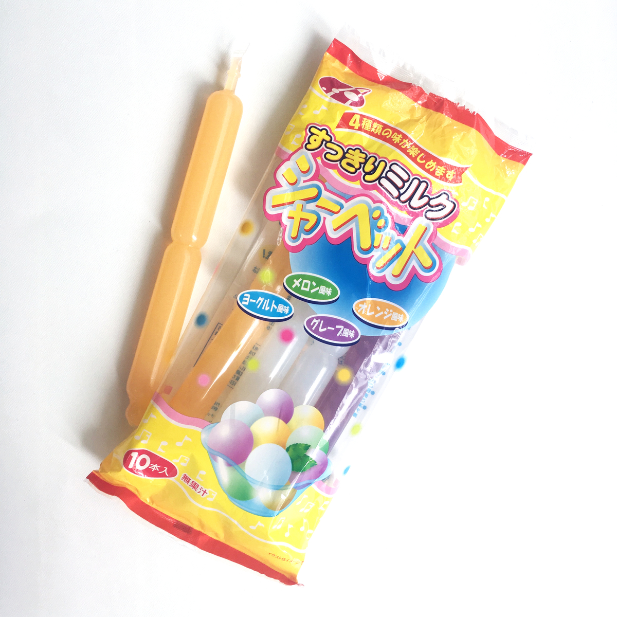 足立産業のすっきりミルクシャーベット