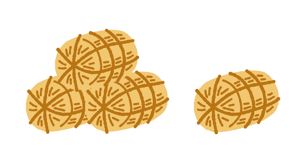 米俵　イラスト