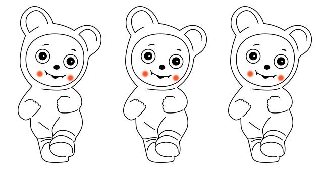 カンカンベア　イラスト